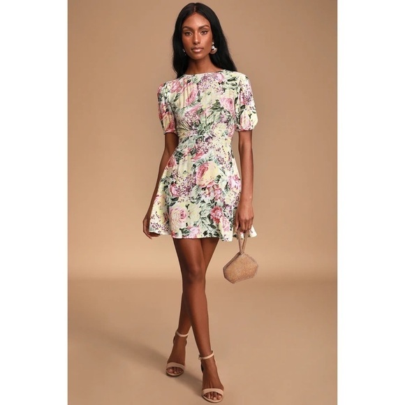 Faithfull The Brand Sidonie Floral Mini Dress - Picture 3 of 16